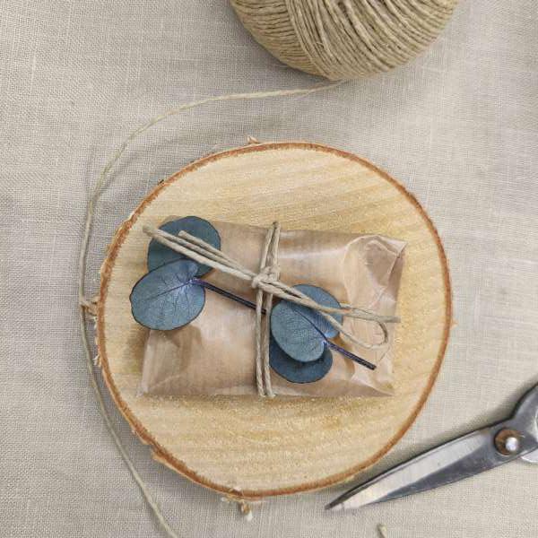 bomboniera sapone tema natura ecofattoart
